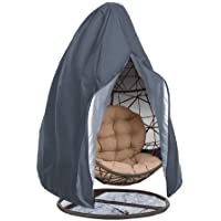 SNIIA Cubierta de Silla de Huevo Colgante de Patio Cubierta de Silla de Columpio Doble Tafetán de poliéster Silla de…